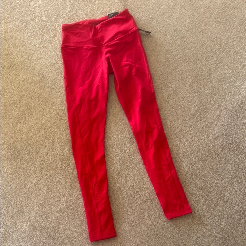 VS Secret Red Leggings
